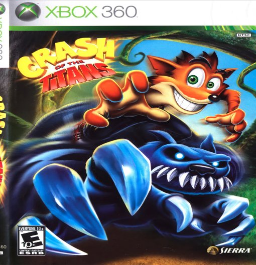 Crash of the Titans - Xbox 360, Xbox 360